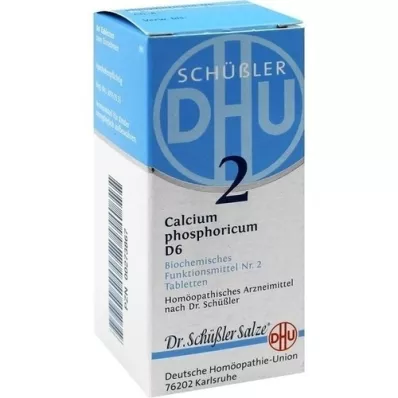 BIOCHEMIE DHU 2 comprimidos de cálcio fosfórico D 6, 80 unidades BIOCHEMIE DHU 2 comprimidos de cálcio fosfórico D 6, 80 unidades