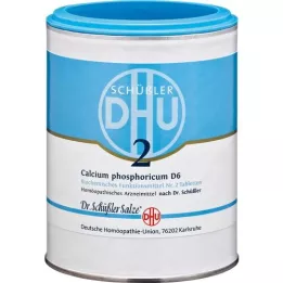 BIOCHEMIE DHU 2 comprimidos de cálcio fosfórico D 6, 1000 peças