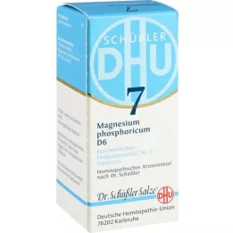 BIOCHEMIE DHU 7 comprimidos de magnésio fosfórico D 6, 80 unidades