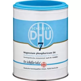 BIOCHEMIE DHU 7 comprimidos de magnésio fosfórico D 6, 1000 unidades