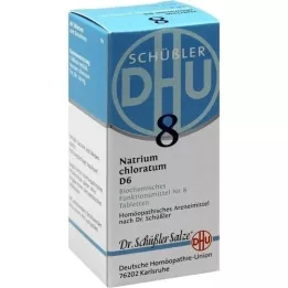 BIOCHEMIE DHU 8 comprimidos de clorato de sódio D 6, 80 unidades