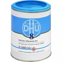 BIOCHEMIE DHU 8 comprimidos de clorato de sódio D 12, 1000 peças