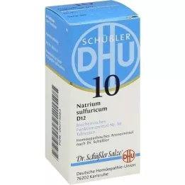 BIOCHEMIE DHU 10 comprimidos de Natrum sulfuricum D 12, 80 unid