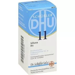 BIOCHEMIE DHU 11 comprimidos de Silicea D 3, 80 unidades