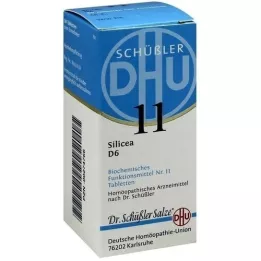 BIOCHEMIE DHU 11 comprimidos de Silicea D 6, 80 unid