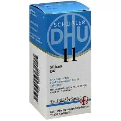 BIOCHEMIE DHU 11 comprimidos de Silicea D 6, 80 unid