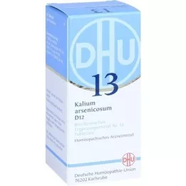 BIOCHEMIE DHU 13 Arsenicosum D de potássio 12 comprimidos, 80 unid