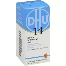 BIOCHEMIE DHU 14 comprimidos de Kalium bromatum D 12, 80 unid