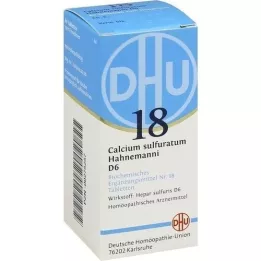 BIOCHEMIE DHU 18 comprimidos de sulfuratum de cálcio D 6, 80 unidades