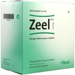ZEEL ampolas comp.N, 100 unidades