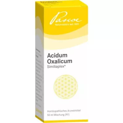 ACIDUM OXALICUM SIMILIAPLEX Gotas, 50 ml ACIDUM OXALICUM SIMILIAPLEX Gotas, 50 ml