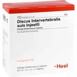 DISCUS INTERVERTEBRALIS ampolas suis Injeel, 100 unidades