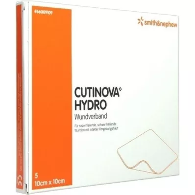 CUTINOVA Penso adesivo para feridas Hydro 10x10 cm, 5 unid CUTINOVA Penso adesivo para feridas Hydro 10x10 cm, 5 unid