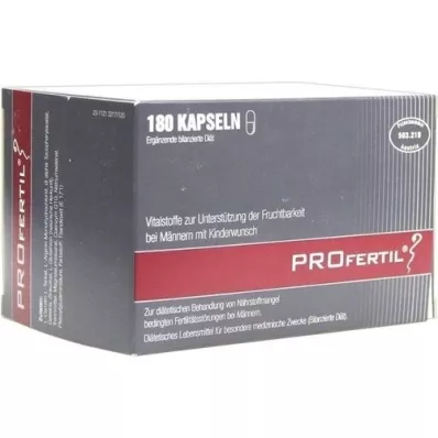 PROFERTIL Cápsulas, 180 unidades PROFERTIL Cápsulas, 180 unidades