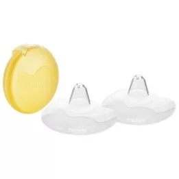 MEDELA Protetor de mamilo Contato L com caixa de armazenamento, 2 peças
