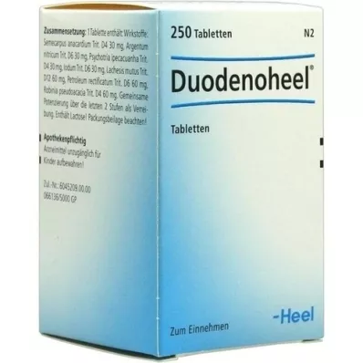DUODENOHEEL Comprimidos, 250 unidades