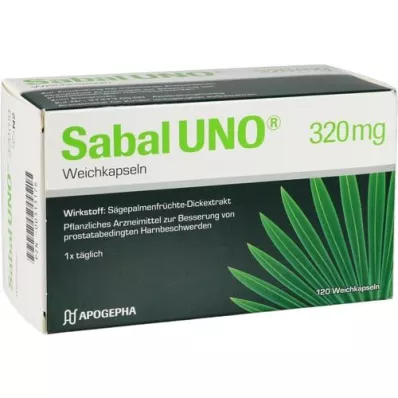 SABALUNO Cápsulas moles de 320 mg, 120 unidades