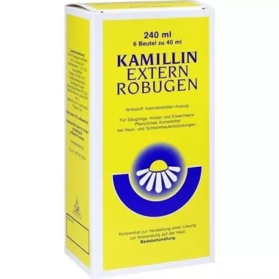 KAMILLIN Solução externa de Robugen, 6X40 ml
