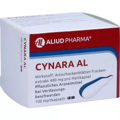 CYNARA AL Cápsulas duras, 100 unidades