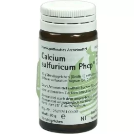CALCIUM SULFURICUM PHCP Glóbulos, 20 g