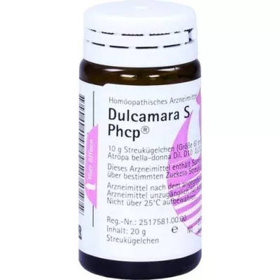 DULCAMARA Glóbulos S Phcp, 20 g DULCAMARA Glóbulos S Phcp, 20 g