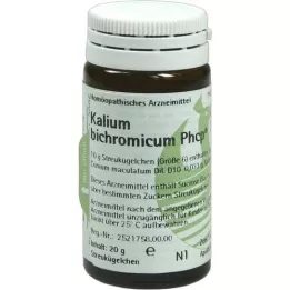 KALIUM BICHROMICUM PHCP Glóbulos, 20 g