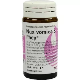 NUX VOMICA Glóbulos S Phcp, 20 g