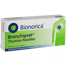 BRONCHIPRET Pastilhas de tomilho, 30 unidades