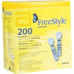 FREESTYLE Lancetas, 200 unidades