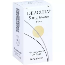 DEACURA comprimidos de 5 mg, 50 unidades