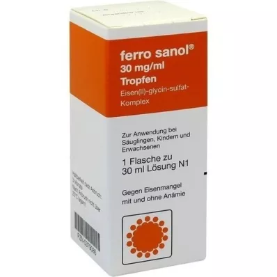 FERRO SANOL Gotas orais, 30 ml FERRO SANOL Gotas orais, 30 ml
