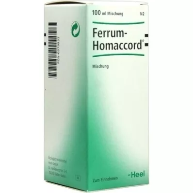 FERRUM HOMACCORD Gotas, 100 ml FERRUM HOMACCORD Gotas, 100 ml