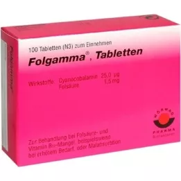 FOLGAMMA Comprimidos, 100 unidades