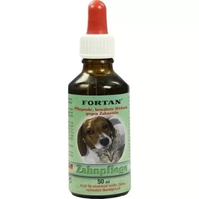 FORTAN Produto de cuidados dentários veterinário, 50 ml