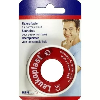 LEUKOPLAST Cartão blister de 1,25 cm x 5 m, 1 unid