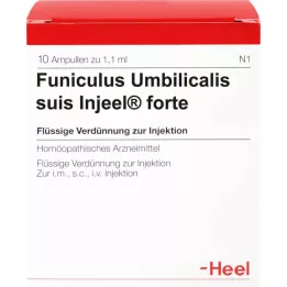 FUNICULUS UMBILICALIS ampolas suis Injeel forte, 10 unid