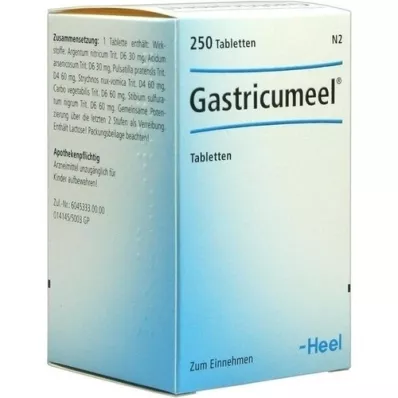 GASTRICUMEEL Comprimidos, 250 unidades