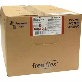 ISOTONISCHE Solução salina Fresenius freeflex, 20X500 ml