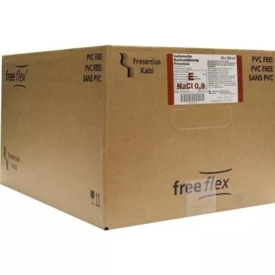 ISOTONISCHE Solução salina Fresenius freeflex, 30X250 ml