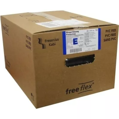 RINGER LÖSUNG Solução de infusão Free Flex, 20X500 ml RINGER LÖSUNG Solução de infusão Free Flex, 20X500 ml