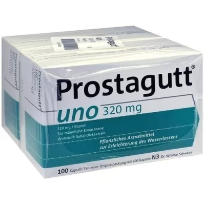 PROSTAGUTT cápsulas uno, 2X100 unidades PROSTAGUTT cápsulas uno, 2X100 unidades