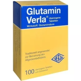 GLUTAMIN VERLA comprimidos revestidos, 100 unidades