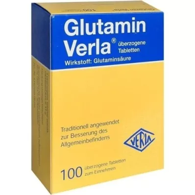 GLUTAMIN VERLA comprimidos revestidos, 100 unidades GLUTAMIN VERLA comprimidos revestidos, 100 unidades