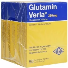 GLUTAMIN VERLA comprimidos revestidos, 250 unidades