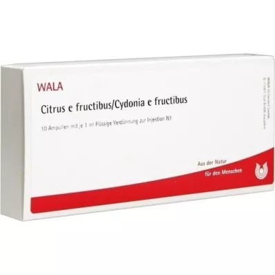 CITRUS E FRUCTIBUS/Ampolas Cydonia e fructibus, 10X1 ml CITRUS E FRUCTIBUS/Ampolas Cydonia e fructibus, 10X1 ml