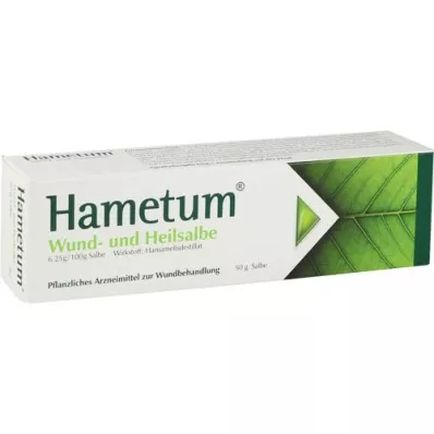 HAMETUM Pomada cicatrizante e de feridas, 50 g HAMETUM Pomada cicatrizante e de feridas, 50 g
