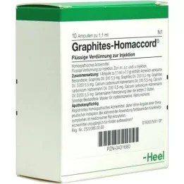 GRAPHITES HOMACCORD Ampolas, 10 unidades