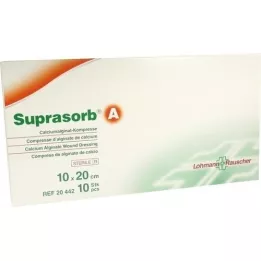 SUPRASORB Alginato de cálcio compr.10x20 cm, 10 unid