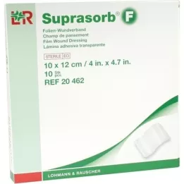 SUPRASORB F Curativo em folha 10x12 cm estéril, 10 unid