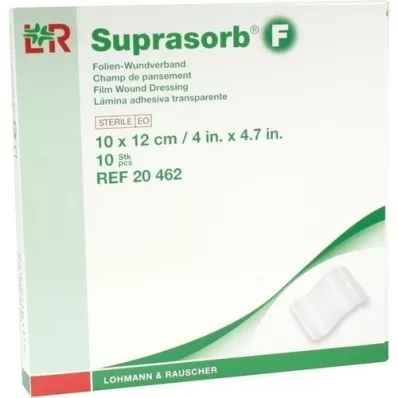 SUPRASORB F Curativo em folha 10x12 cm estéril, 10 unid SUPRASORB F Curativo em folha 10x12 cm estéril, 10 unid